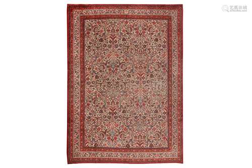 A FINE SIGNED DOROKSH CARPET, NORTH-EAST PERSIA