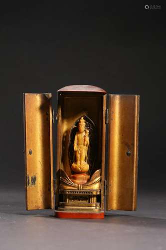 Qing Dynasty: Statue of Tianhuang Stone Guan Yin