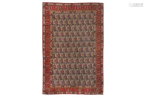 A FINE QUM RUG, CENTRAL PERSIA