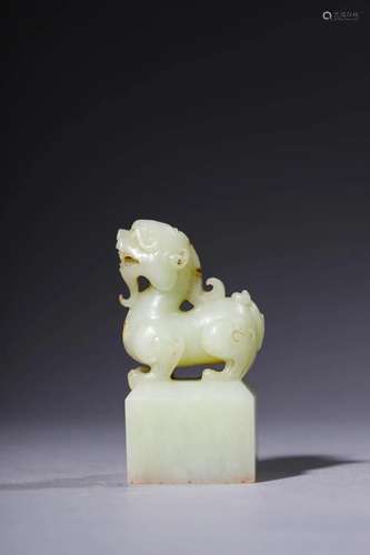 Qing Dynasty: Jade Beast Seal