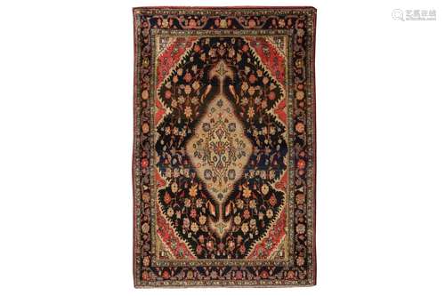 A FINE SAROUK RUG, WEST PERSIA