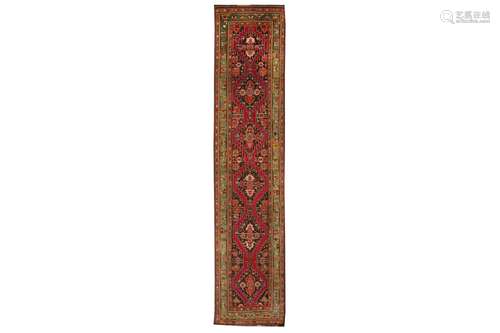 AN ANTIQUE KARBAGH RUNNER, SOUTH CAUCASUS