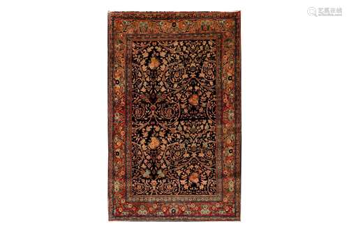 AN ANTIQUE TABRIZ RUG, NORTH-WEST PERSIA