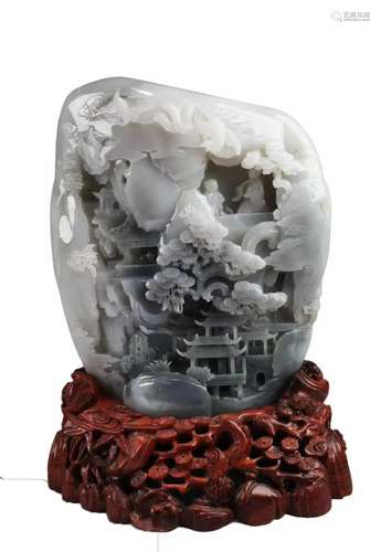 Chinese Jade Carved Ornament