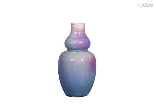 19世纪 窑变釉葫芦瓶