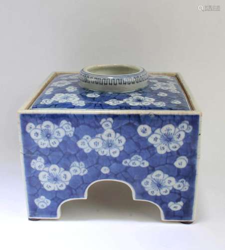 Antique Blue & White Ink Washer