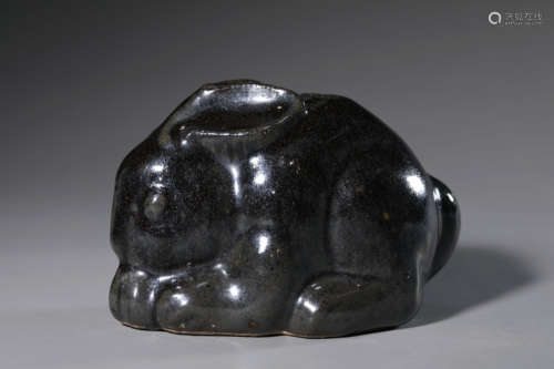 A Cizhou Kiln Rabbit Ornament