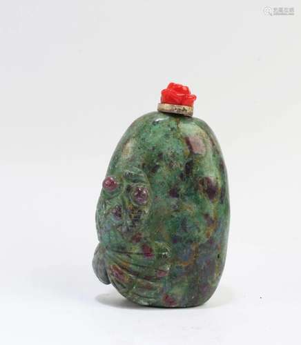 Chinese Jadestone Snuff Bottle