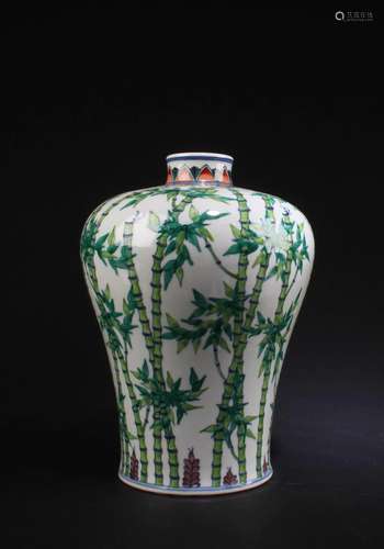 Chinese Porcelain Meiping Vase