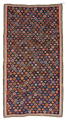 KILIM PERSIANO, AREA DI VERAMIN, CIRCA 1900