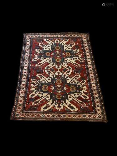 Star Kazak Carpet Rug 210CM X 167CM