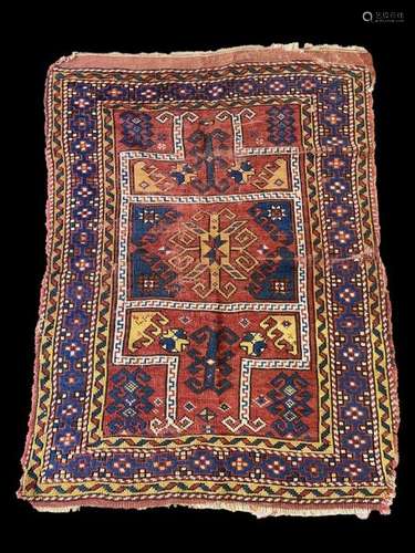 18th Century Anatolian Carpet 133CM X 96CM