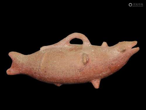 Eastern Mediterranean Clay Fish Vessel 1st Century