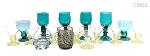 Lot with glass