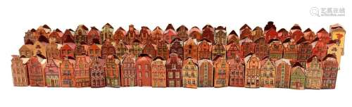 Lot with 65 paper canal houses
