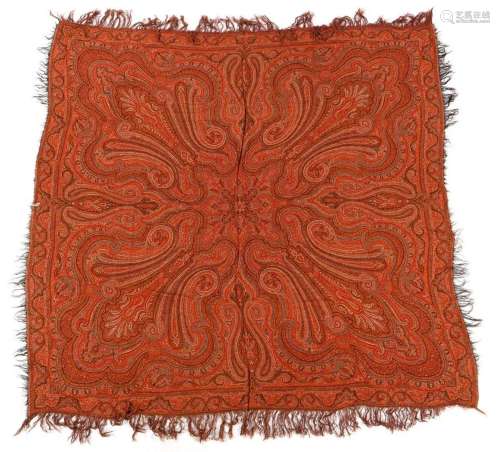 Woven carrot cloth