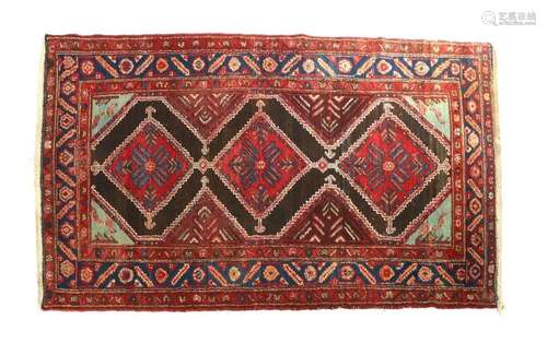 Oriental hand-knotted carpet