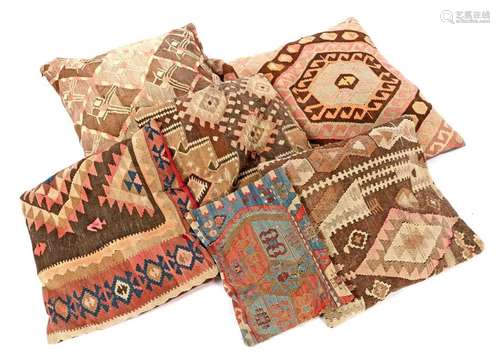 6 Kilim cushions