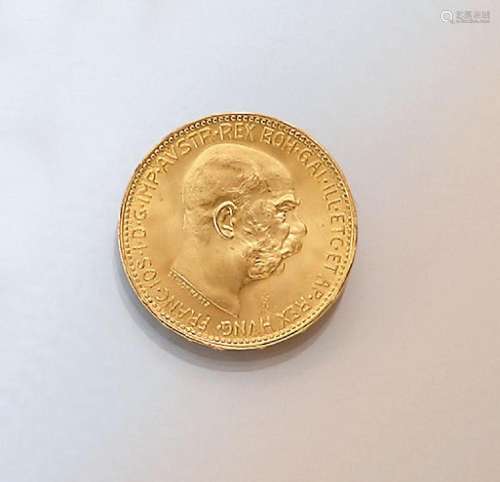 Gold coin, 20 kroner, Austria-Hungary