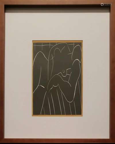 HENRI MATISSE 1869-1954 LITHOGRAPH ON PAPER