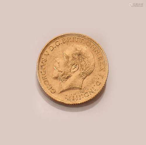 Gold coin, Sovereign, Great Britain