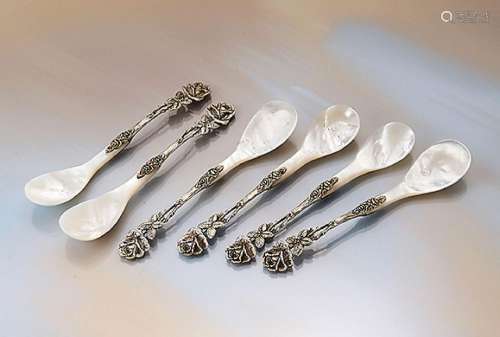 6 egg spoons