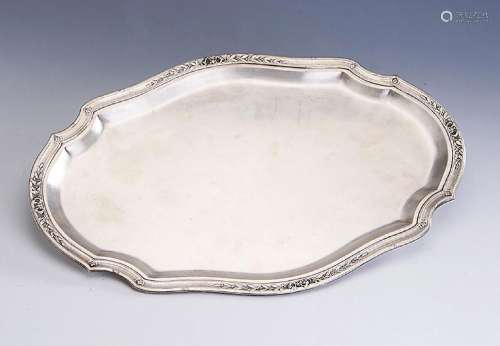 Oval tray, german approx. 1900