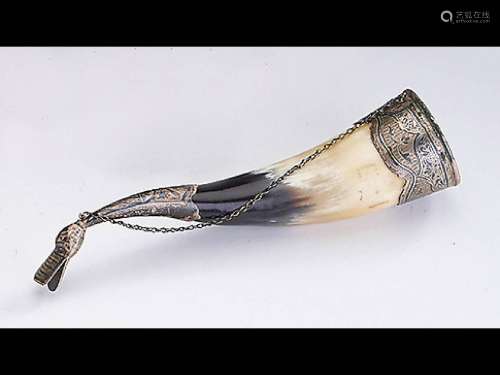 Drinking horn, Caucasus approx. 1880