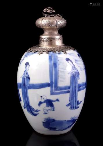 Porcelain ginger jar