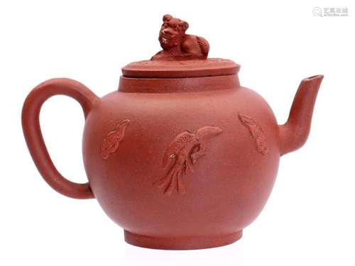 Yixing earthenware teapot