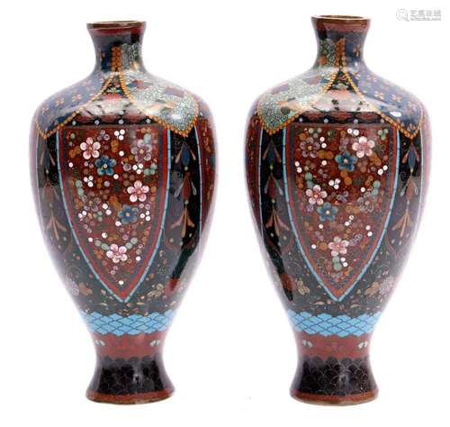 2 copper vases