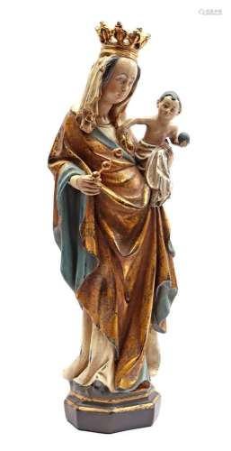 Plaster statue of the saints