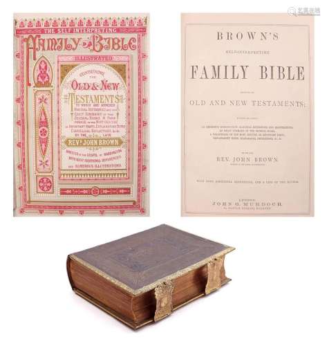 Brown's self-interpreting Family Bible