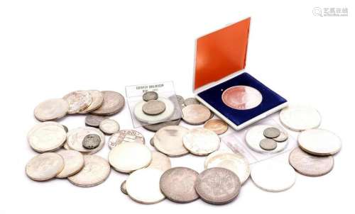 Bag of silver coins