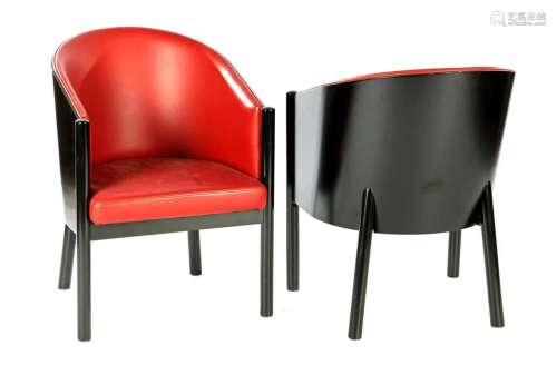 2 modern designed chairs