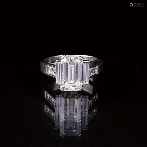 A Highcarat Solitaire Diamond Ring.