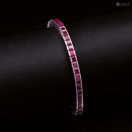 A Ruby Bracelet.