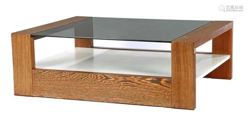 Wenge veneer coffee table