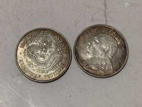 Two Chinese Coins