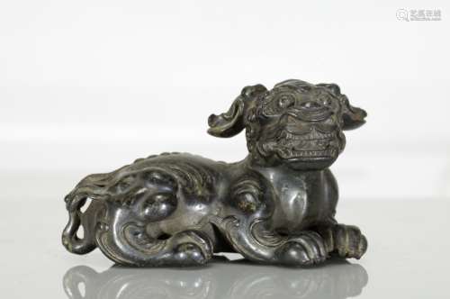 Chinese Bronze Beast Paper Weight