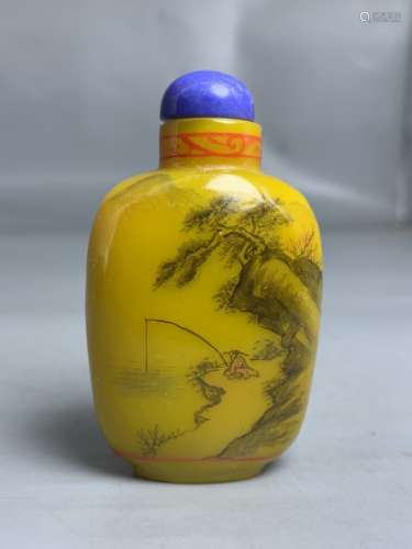 Chinese Liuli Snuff Bottle