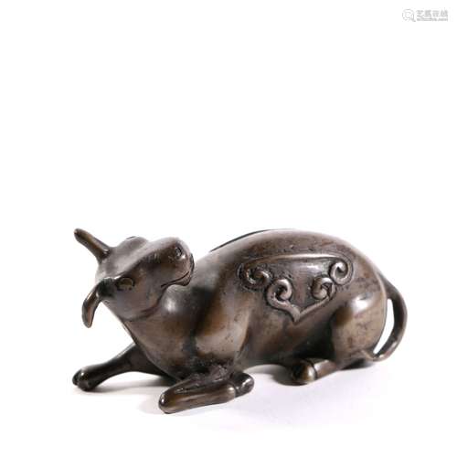 Bronze Animal Paperweight