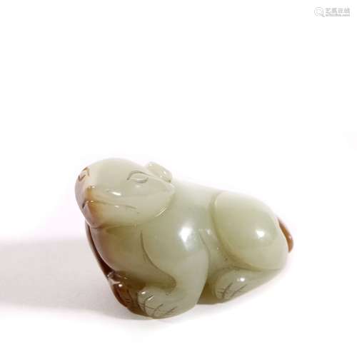 Jade Beast Ornament ,China