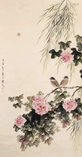 Chen Banding - Ink Painting Of Flower And Bird ,China