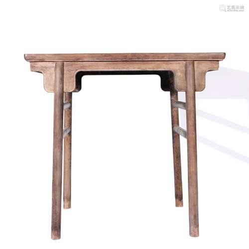 Hardwood Ming-Style Drinking Table