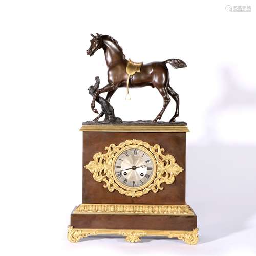 Bronze Bracket Clock