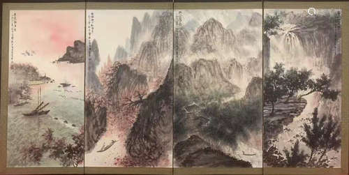 Fu baoshi - Ink Painting ,China