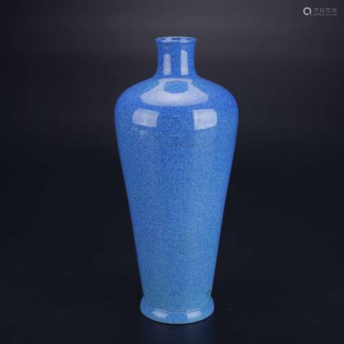 Lu Jun Glazed Porcelain Plum Bottle ,China