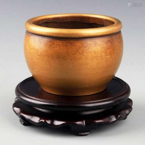 A FINE SMALL BRONZE CENSER