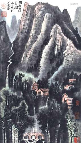 LI KE RAN CHINESE PAINTING, ATTRIBUTED TO